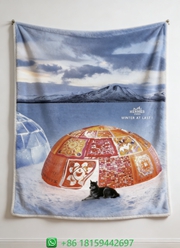 Hermes Throw Blankets